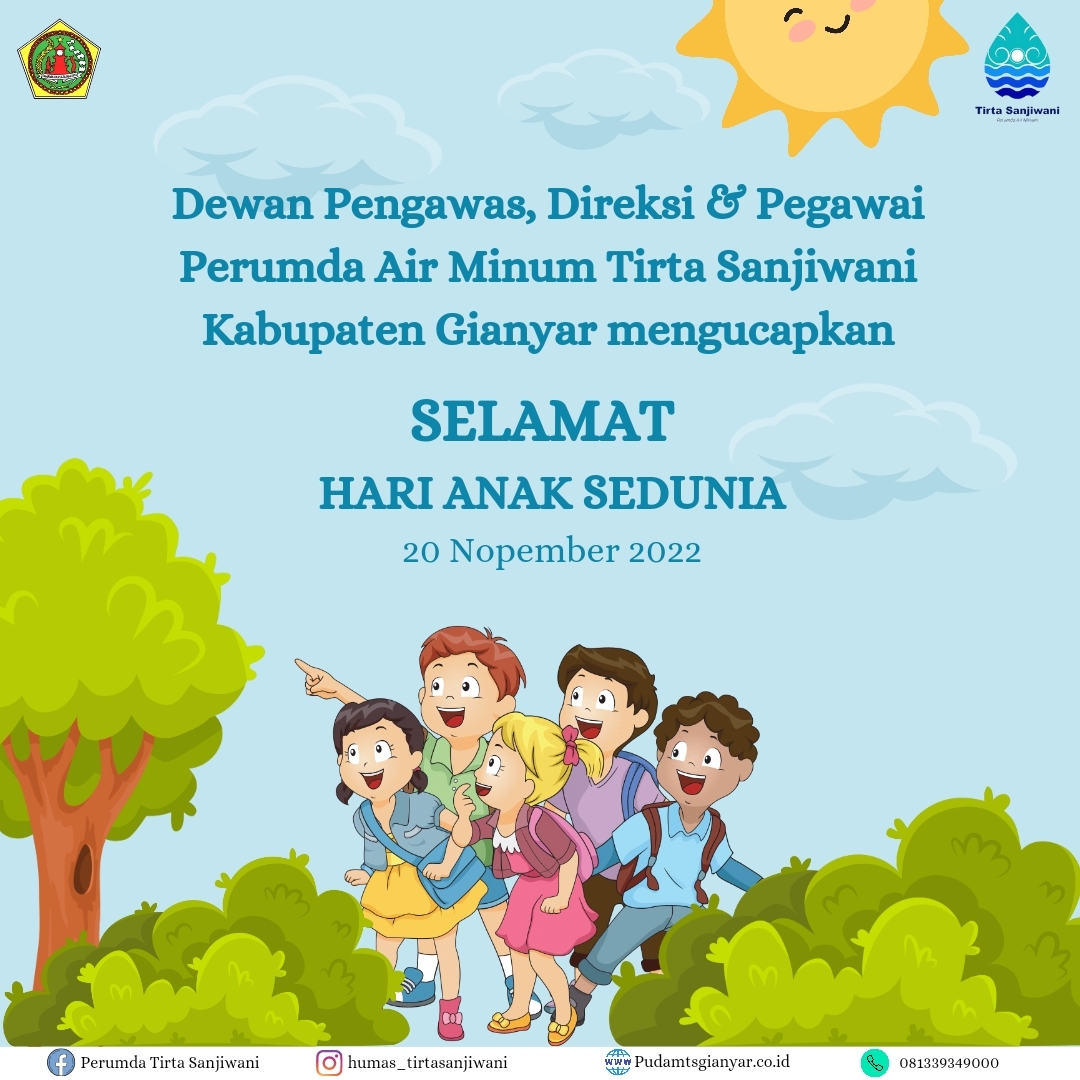 SELAMAT HARI ANAK SEDUNIA