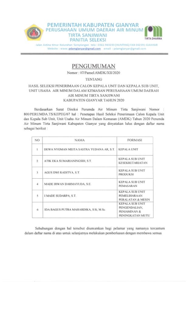 Info berita,Layanan PDAM,Kegiatan PDAM,gangguan layanan pdam,Berita PDAM,PERUMDA AMTS,PERUMDA AMTS Kabupaten Gianyar