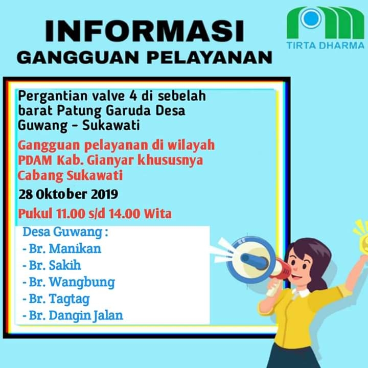 Info berita,Layanan PDAM,Kegiatan PDAM,gangguan layanan pdam,Berita PDAM,PERUMDA AMTS,PERUMDA AMTS Kabupaten Gianyar