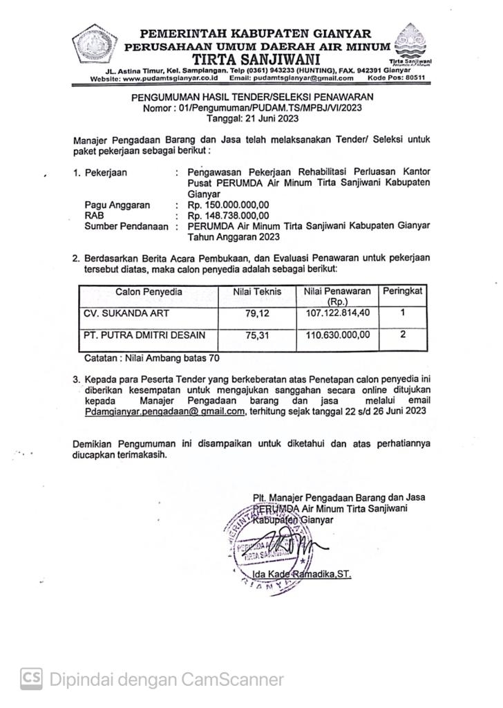 Info berita,Layanan PDAM,Kegiatan PDAM,gangguan layanan pdam,Berita PDAM,PERUMDA AMTS,PERUMDA AMTS Kabupaten Gianyar